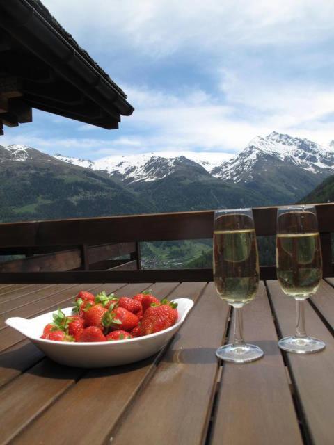 Willa Chalet Amos Grimentz Zewnętrze zdjęcie